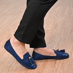 La Marey Classic Loafer Shoes (Size 3) - Navy