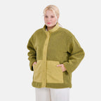 La Marey Corduroy Contrast Jacket (Size M) - Green