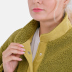 La Marey Corduroy Contrast Jacket (Size M) - Green