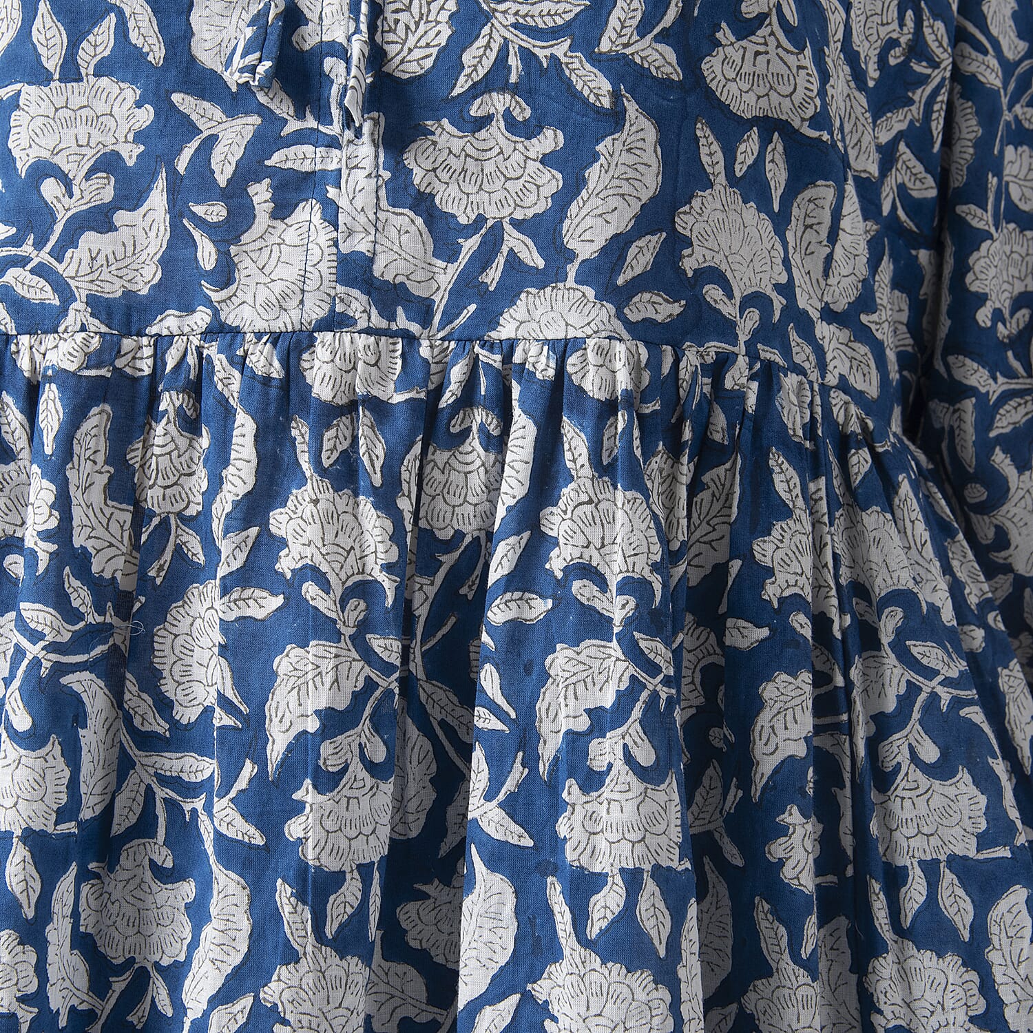 La Marey Cotton Block Dress (Size 130x1 cm) - Navy &amp; Navy 7746953 8