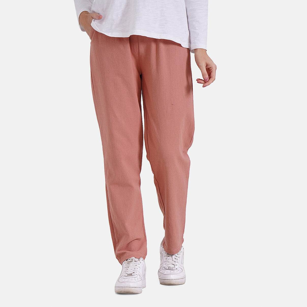 La Marey Pure Cotton Trouser with Elasticated Waist 8027477 0
