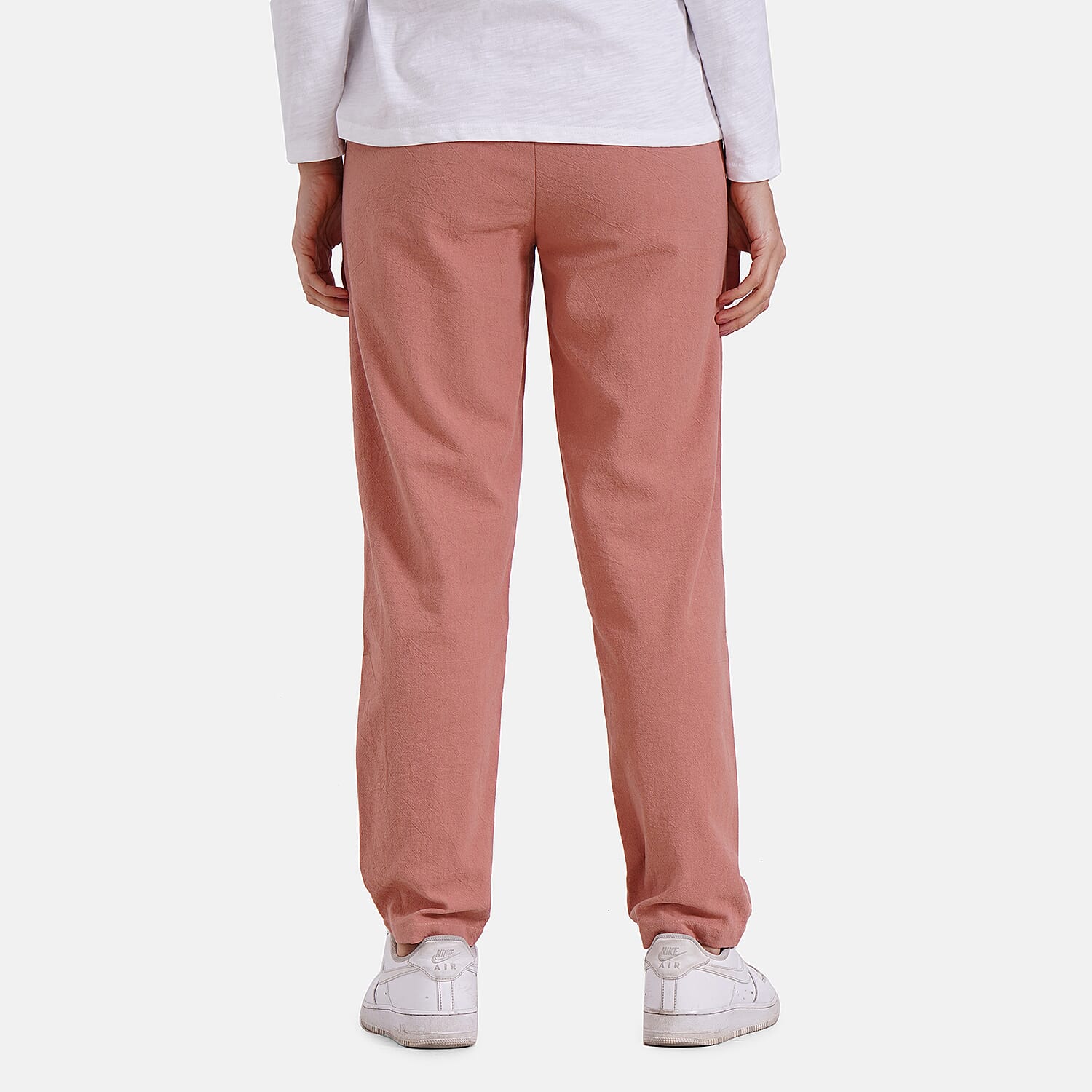 La Marey Pure Cotton Trouser with Elasticated Waist 8027477 2