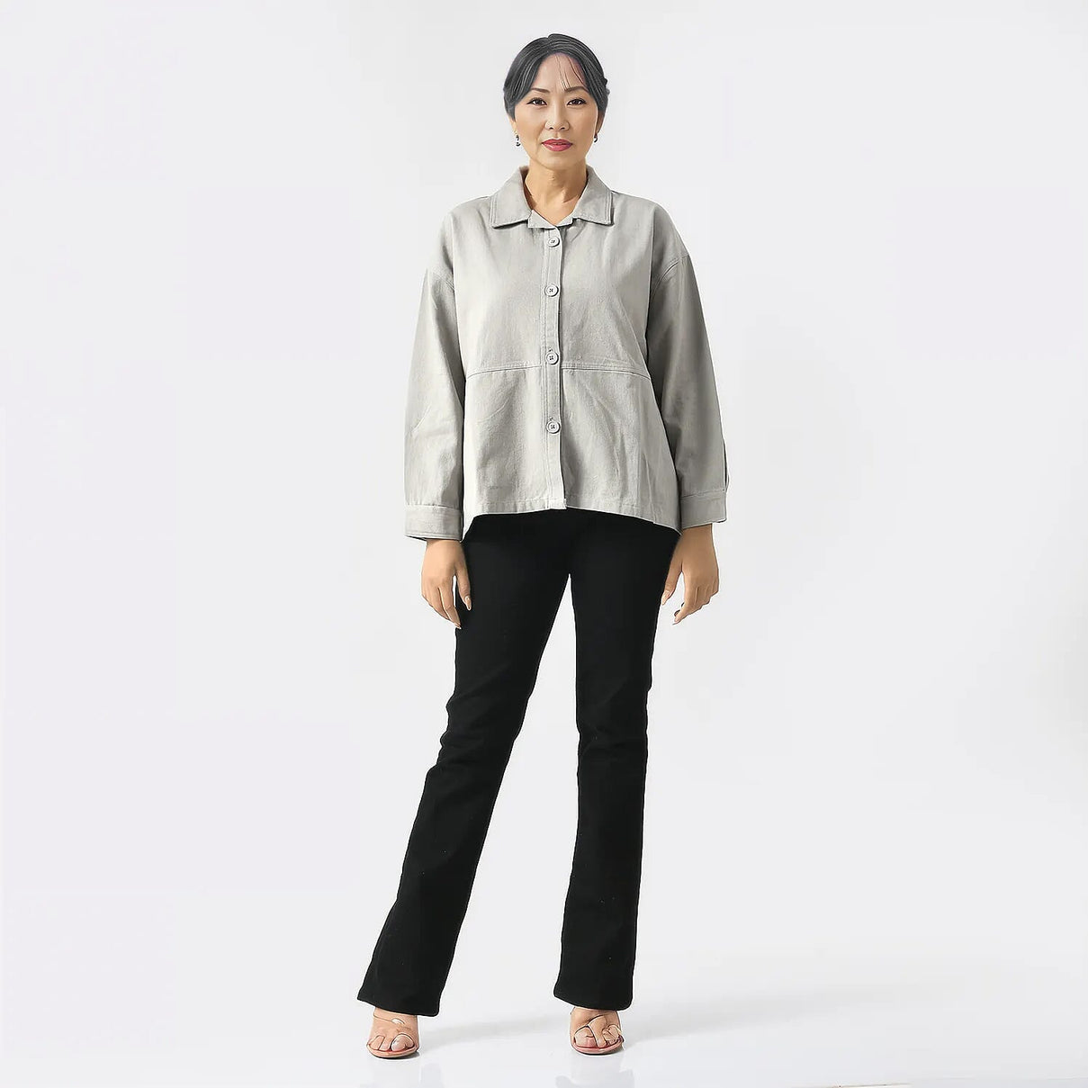 La Marey Pure Cotton Solid Jacket 7666660 0