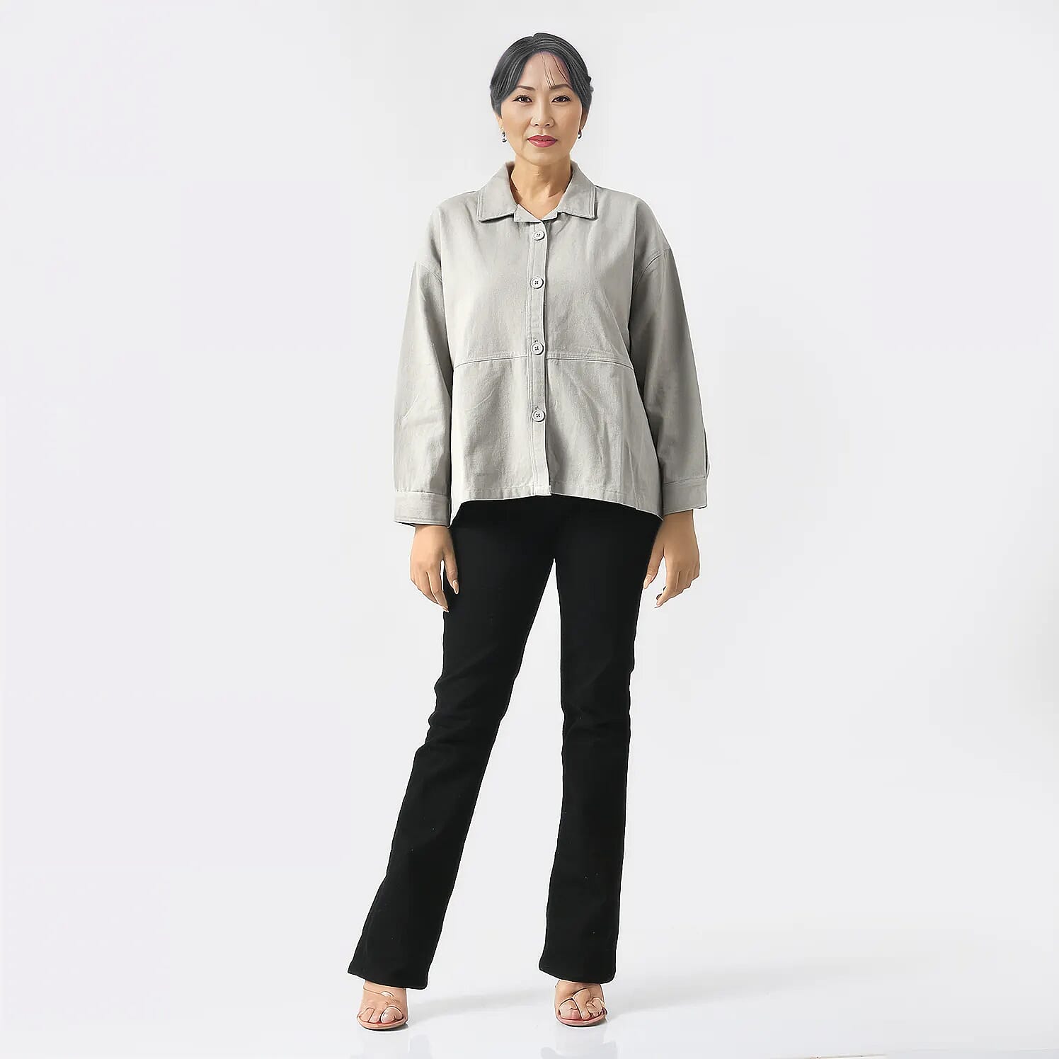 La Marey Pure Cotton Solid Jacket 7666660 0