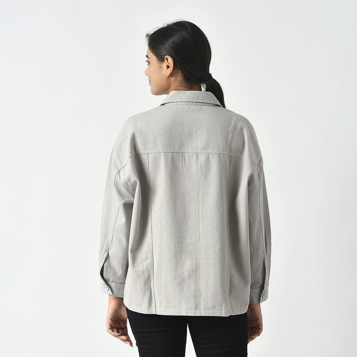 La Marey Pure Cotton Solid Jacket 7666660 2