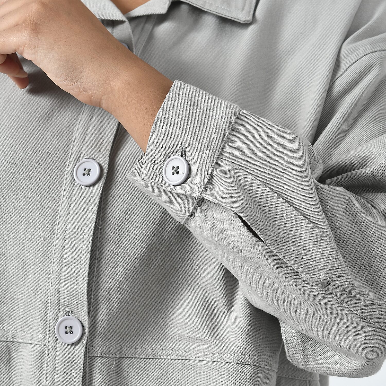La Marey Pure Cotton Solid Jacket 7666660 6