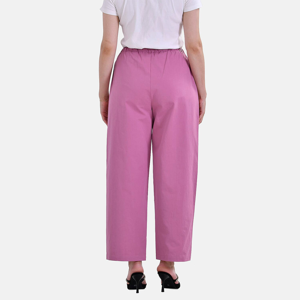 La Marey Cotton Solid Elastic Waistband Trouser 7789510 2
