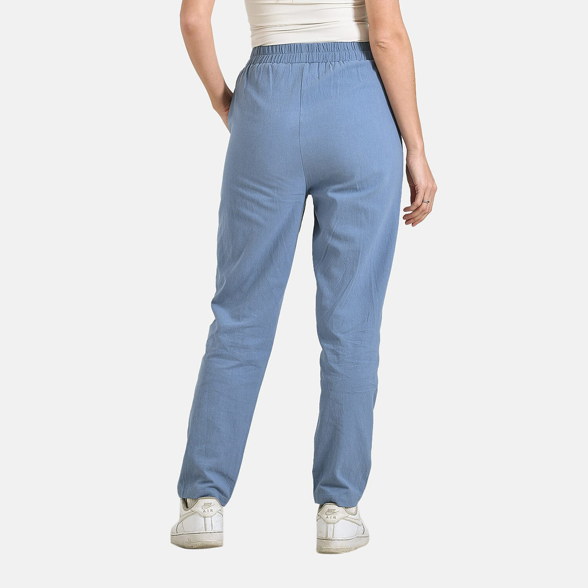 La Marey 100% Cotton Relaxed Fit Capri Trousers V32700424 2