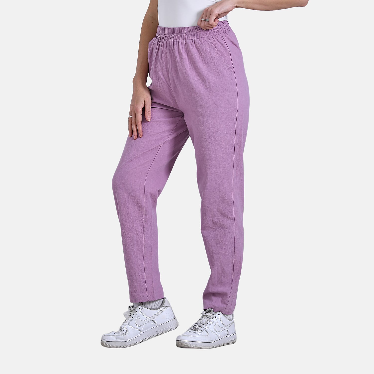 La Marey 100% Cotton Relaxed Fit Capri Trousers 8031168 3