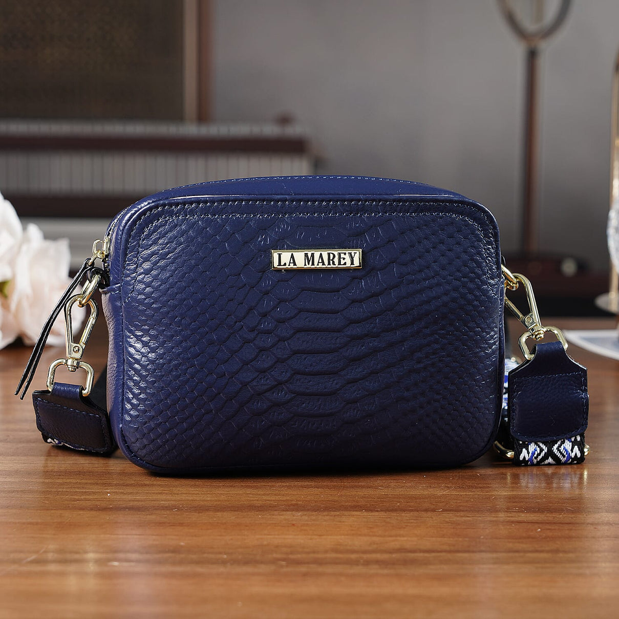 La Marey Crossbody Bag with Adjustable Shoulder Strap 8214367 2