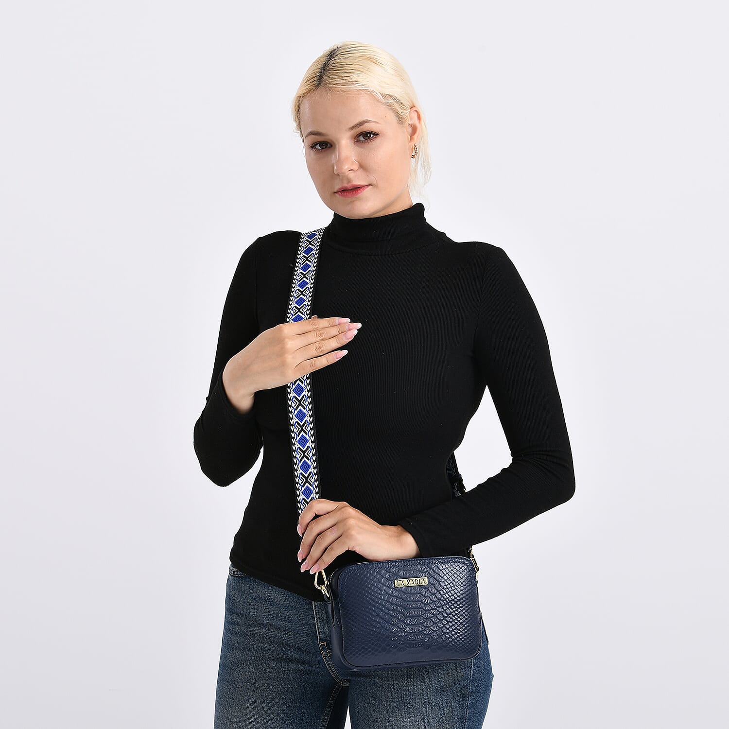 La Marey Crossbody Bag with Adjustable Shoulder Strap 8214367 3