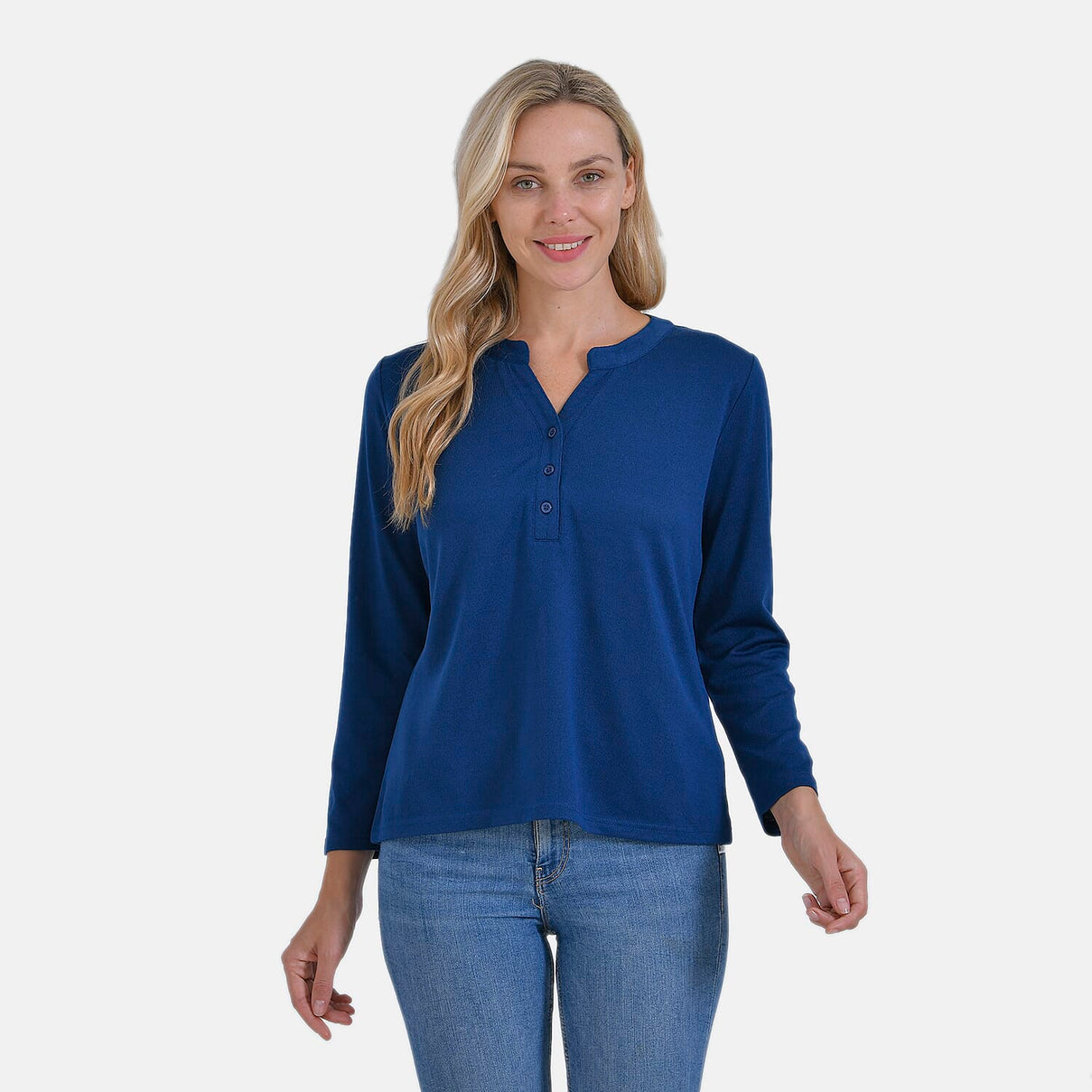 La Marey Rhinestone Embellished Notch-Neck Tee 7860062 0