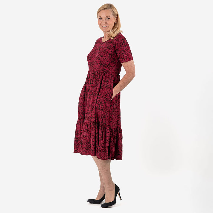 La Marey Floral Print Midi Dress 8094180 2