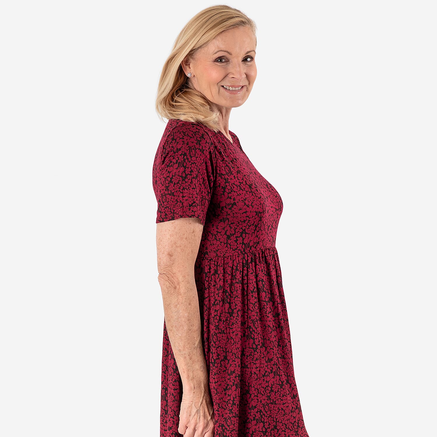 La Marey Floral Print Midi Dress 8094180 3