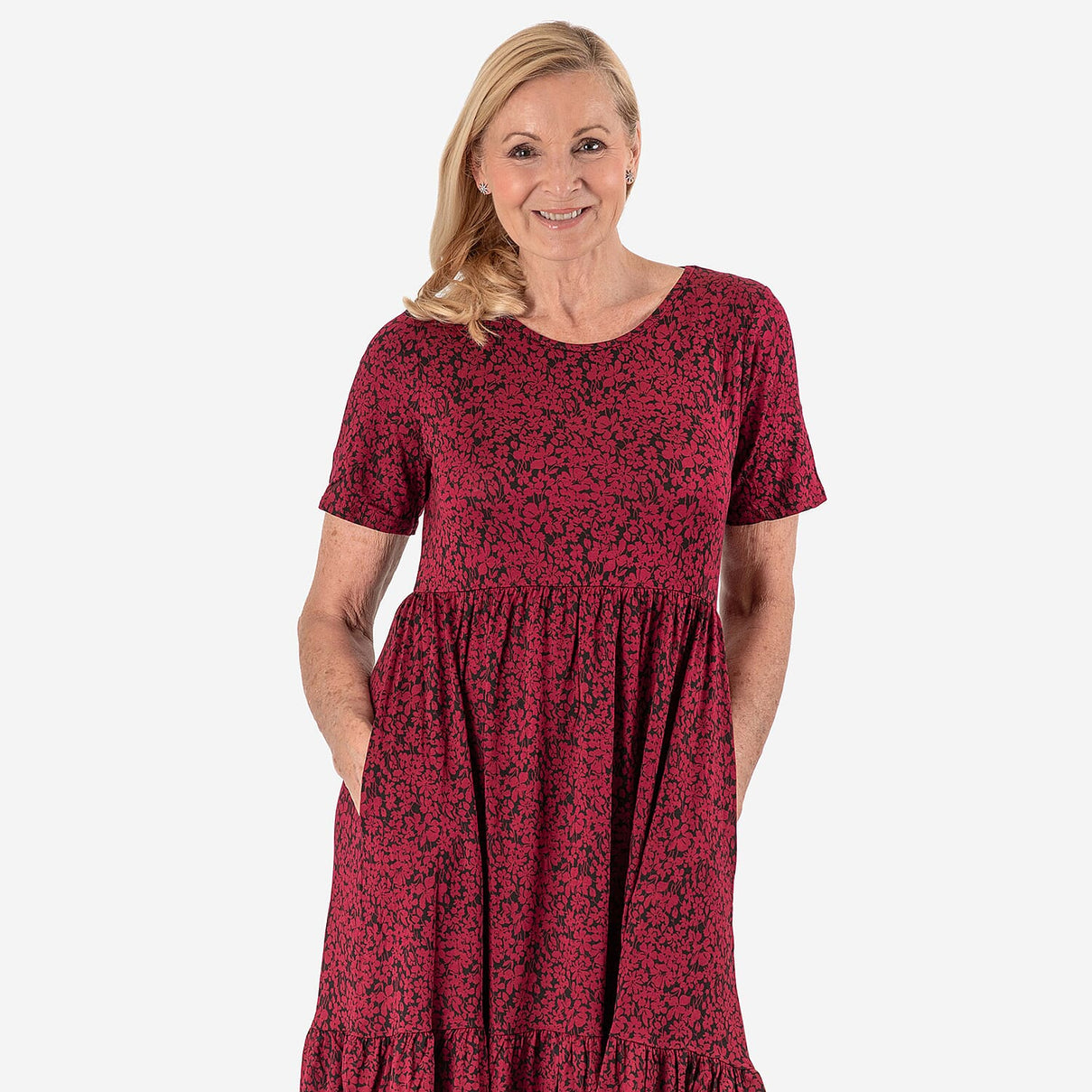 La Marey Floral Print Midi Dress 8094180 4