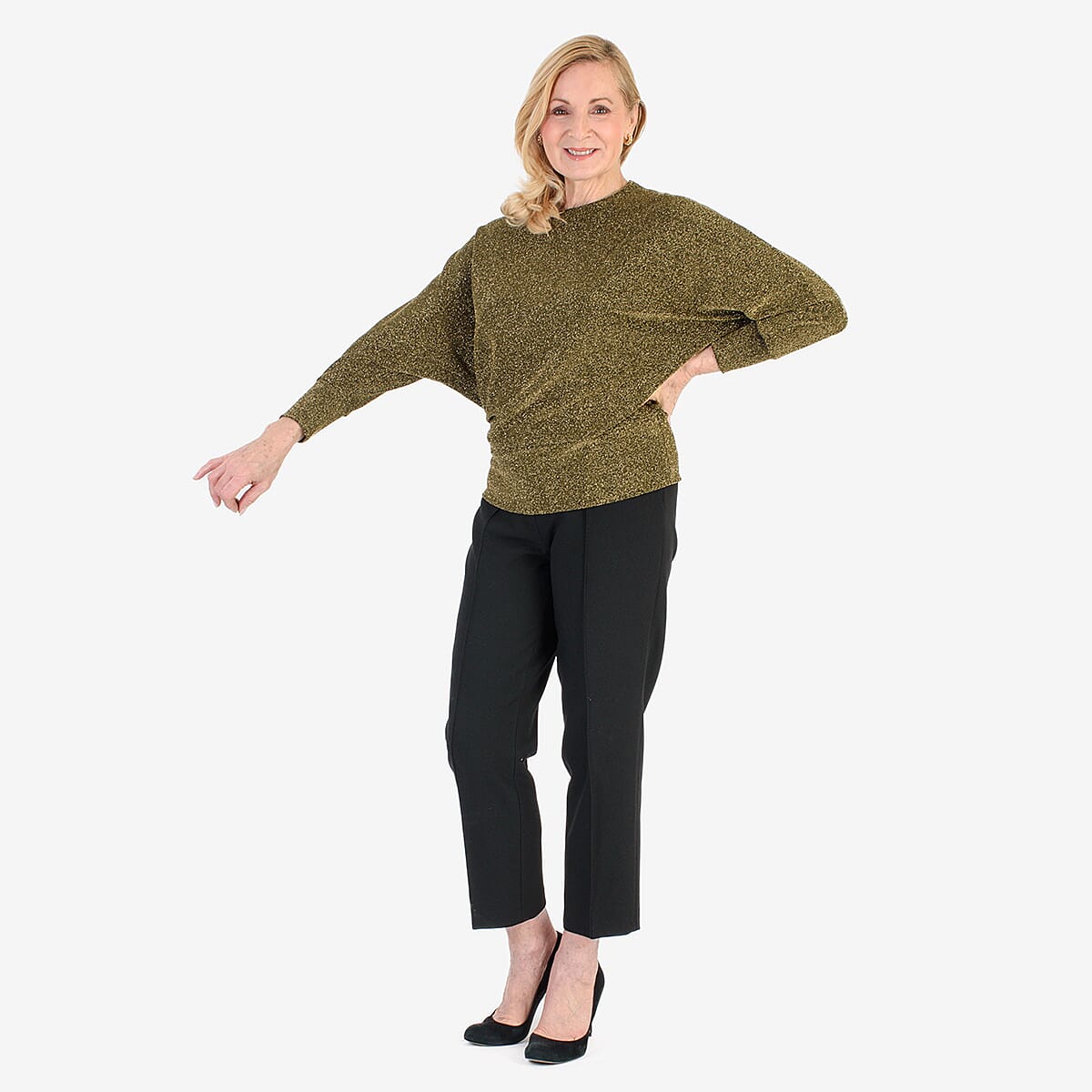 La Marey Glitter Blouse V32520505 1