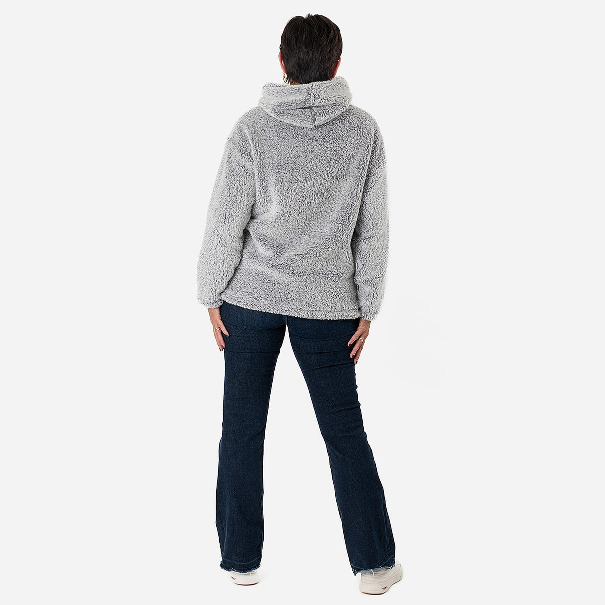 La Marey Fleece Pullover Hoodie (Size M) - Black 8034947 3