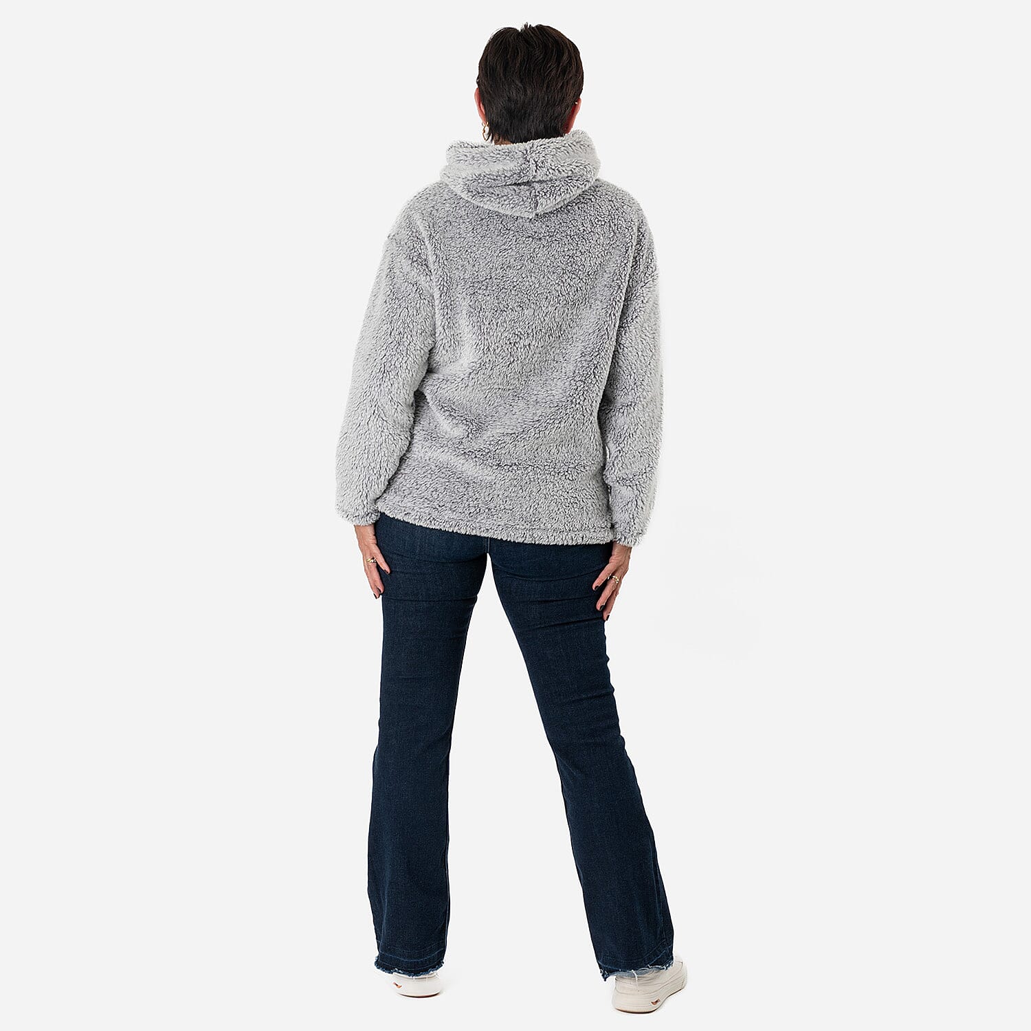 La Marey Fleece Pullover Hoodie (Size M) - Black 8034947 3