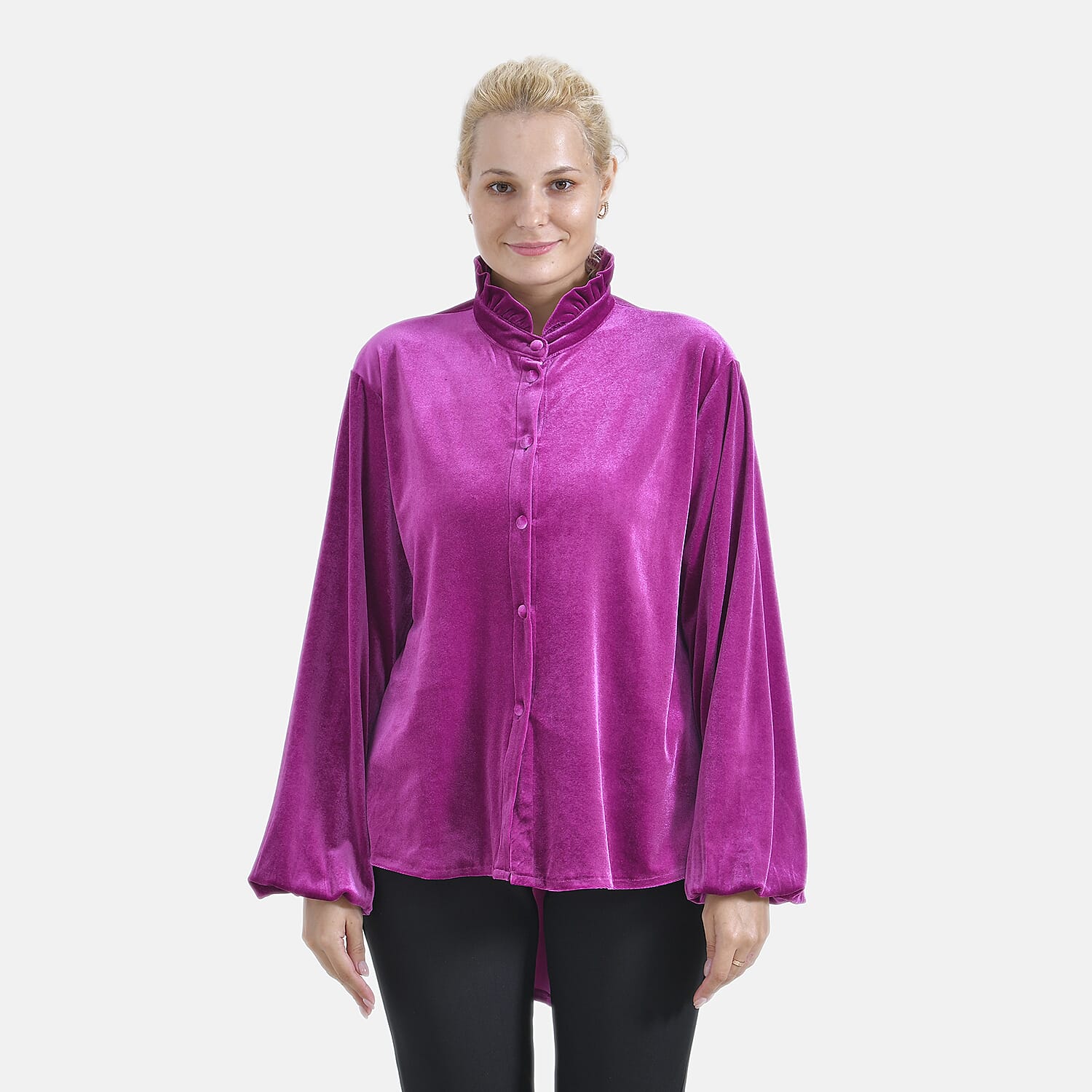 La Marey Ladies Velvet Blouse 7865198 4