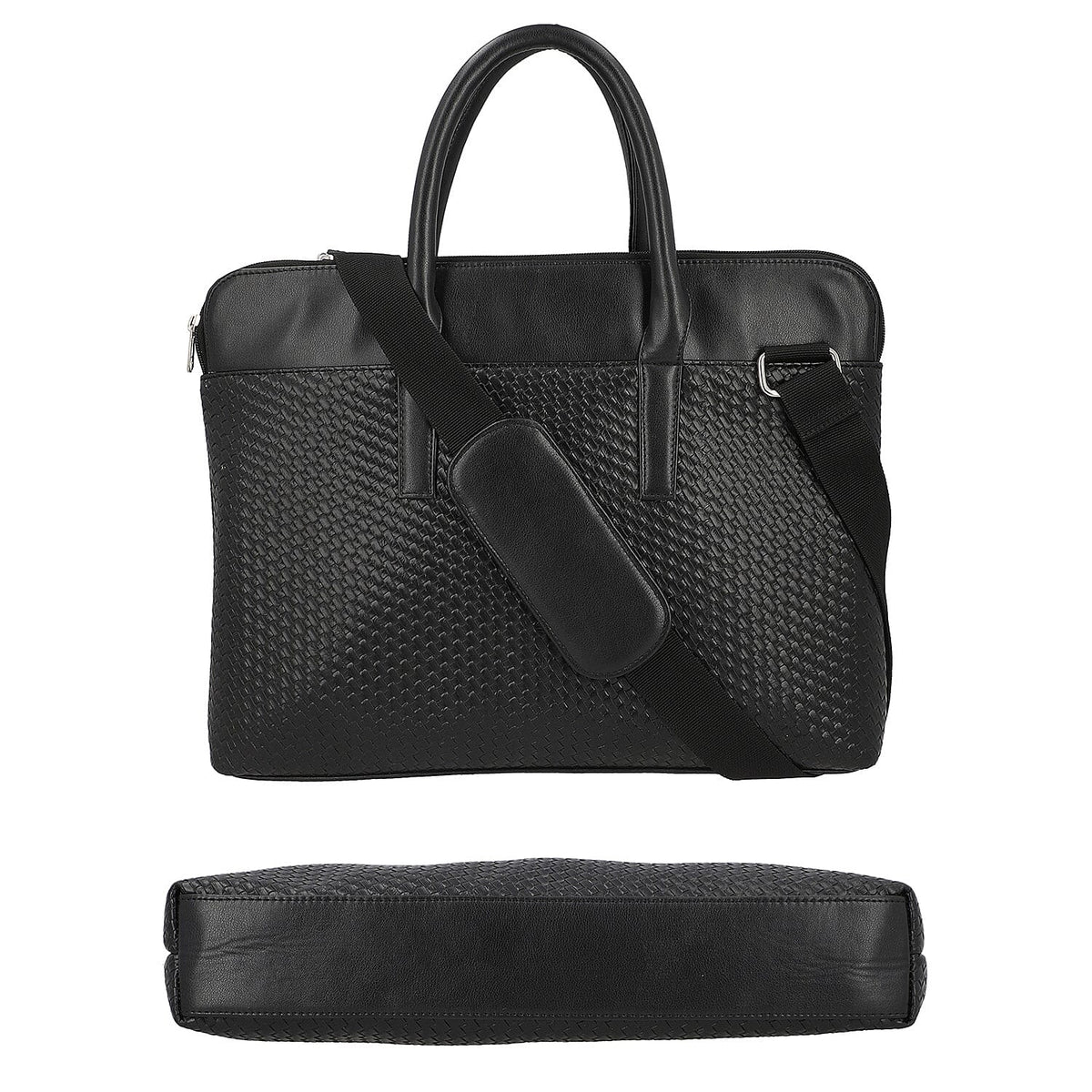 La Marey Laptop Bag with Adjustable Shoulder Strap - Black 7303017 5