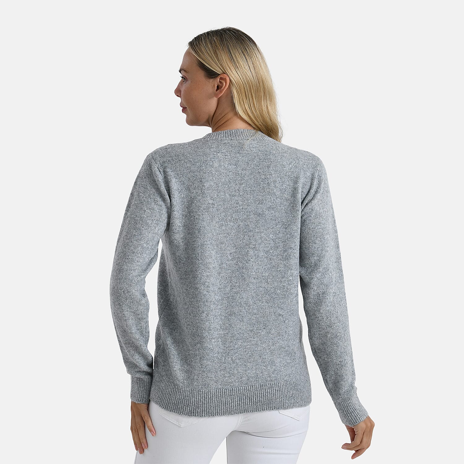 La Marey Sequined Jumper (Size - XL) - Grey 8225736 2