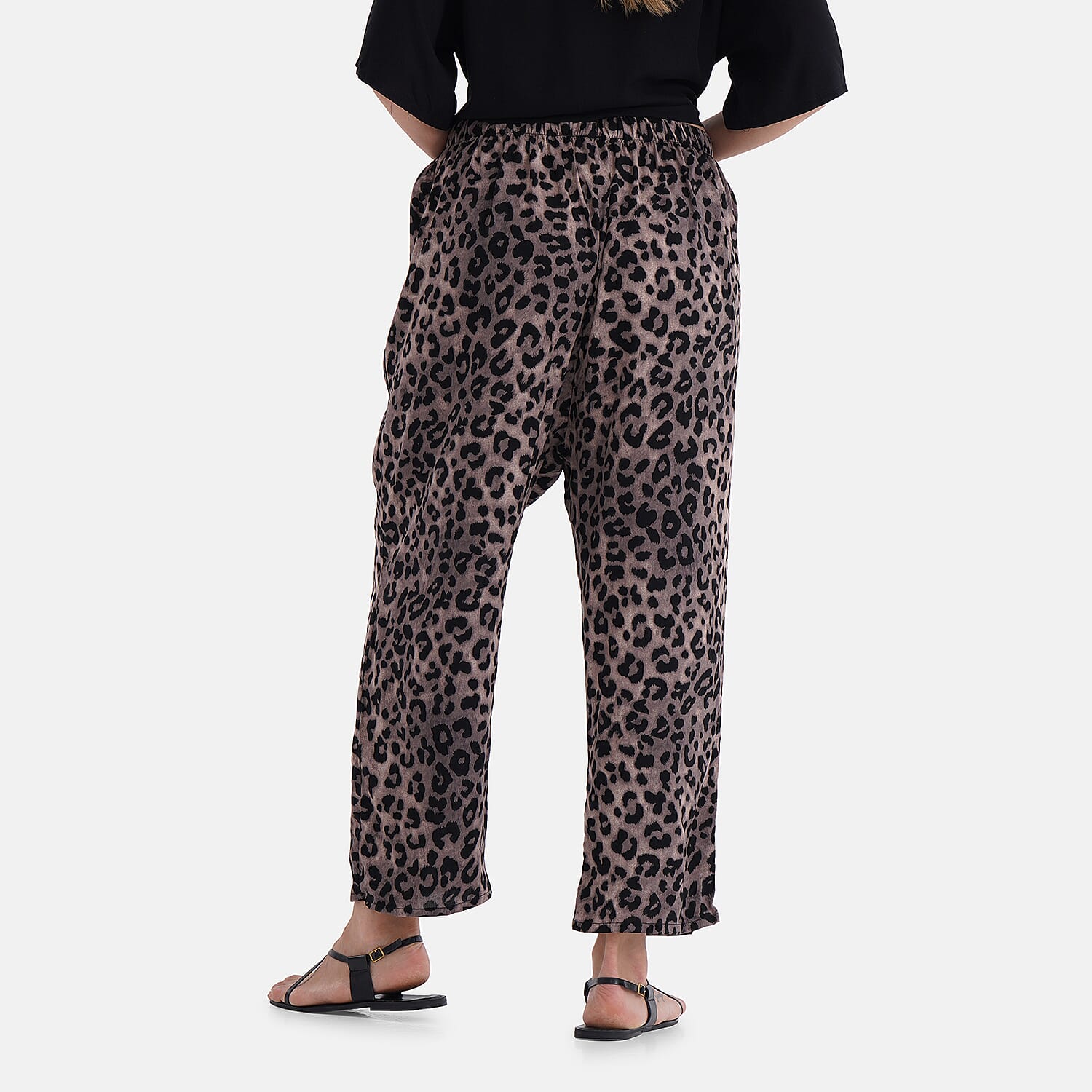 La Marey Leopard Print Loungewear Co-ords Set V32528328 7