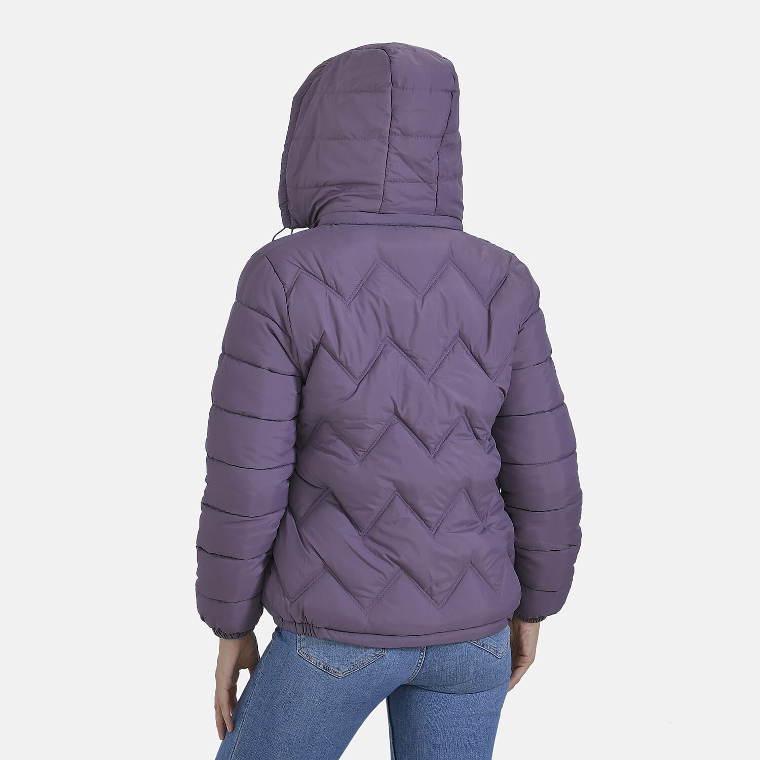 La Marey Lightning-Patterned Jacket (Size 12 to 14) - Purple 7858661 2