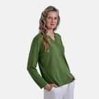 La Marey Ladies Top (Size S) - Grass Green
