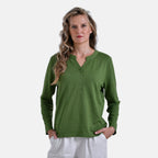 La Marey Ladies Top (Size S) - Grass Green