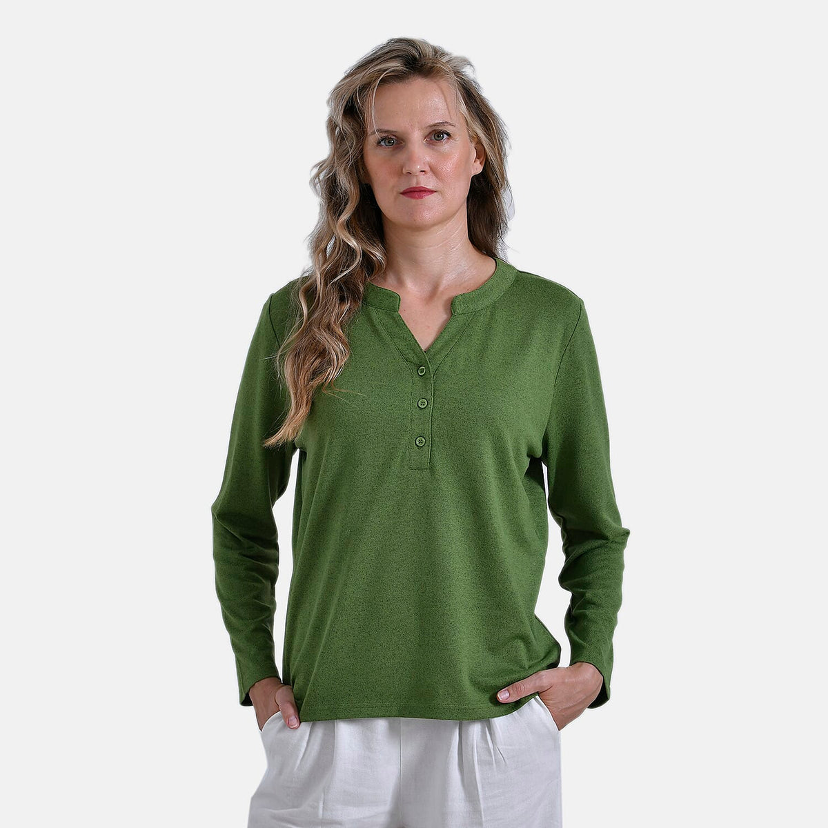 La Marey Long Sleeves Womens T-Shirt V32652875 8