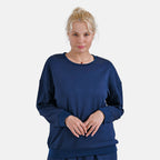 La Marey Loungewear Top (Size 12 to 14) - Navy