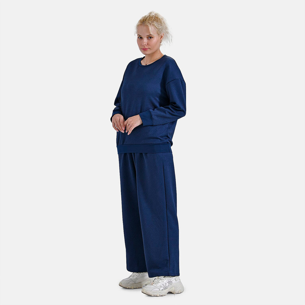 La Marey Loungewear Top (Size 8 to 10) - Navy V32520516 0