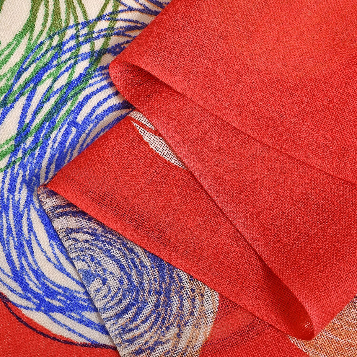 Close Out Deal - La Marey 100% Merino Wool Baseball Scarf (Size 175 x 65cm) - Red 7389652 7