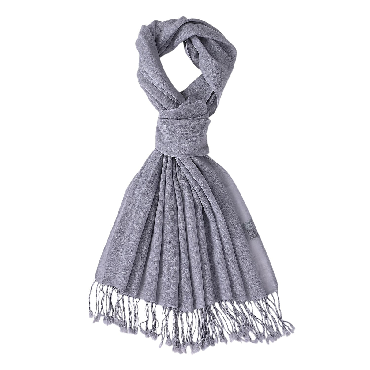 La Marey Merino Wool Scarf (170 x 65 cm) - Grey 8241169 6
