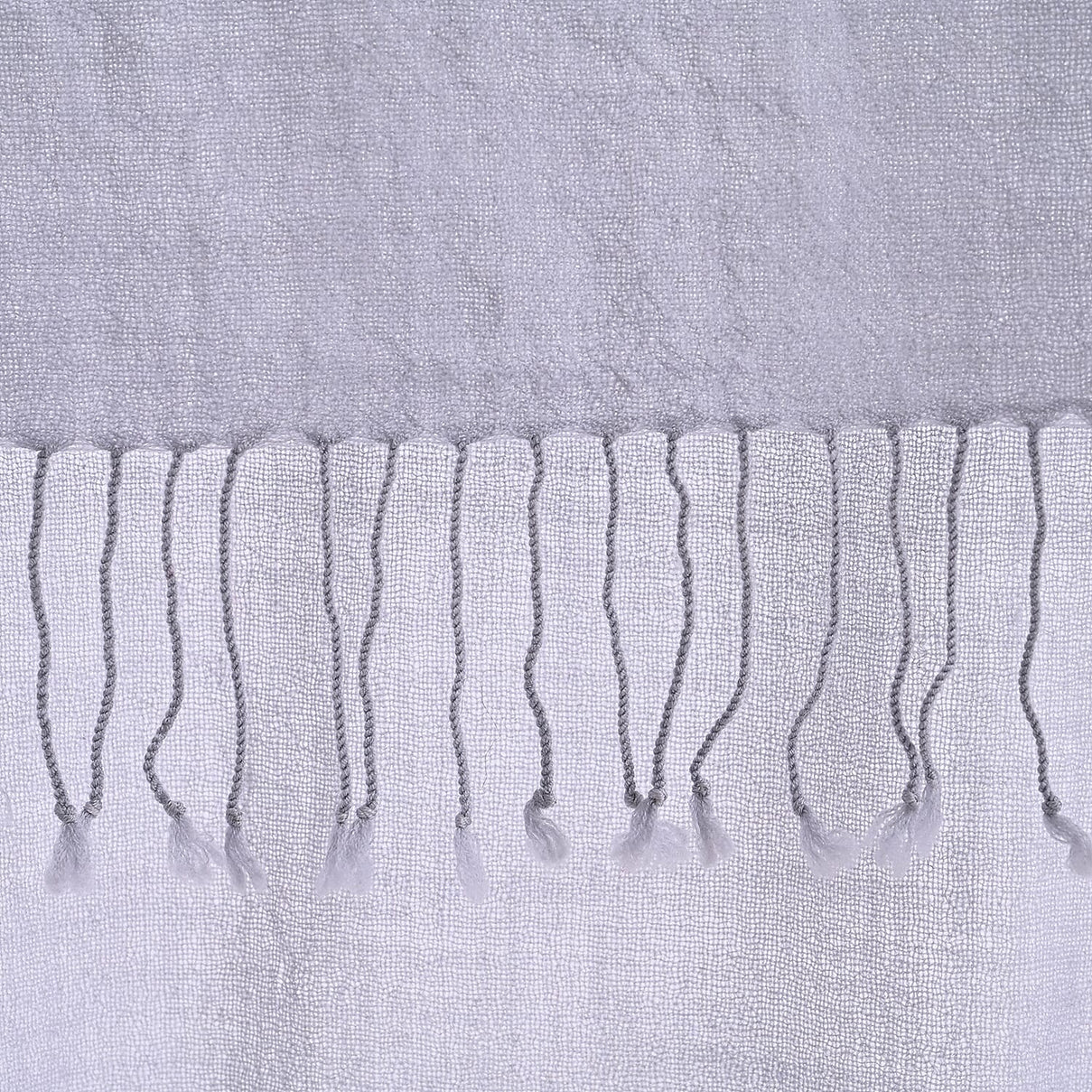 La Marey Merino Wool Scarf (170 x 65 cm) - Grey 8241169 9