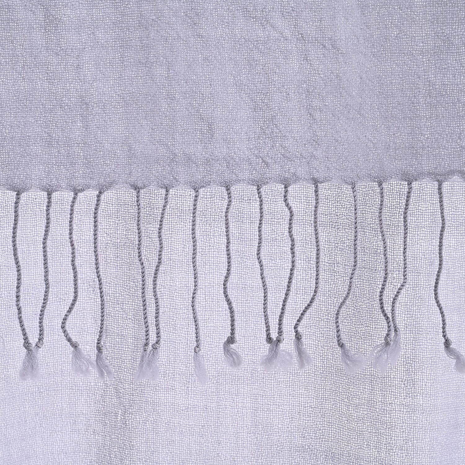La Marey Merino Wool Scarf (170 x 65 cm) - Grey 8241169 9