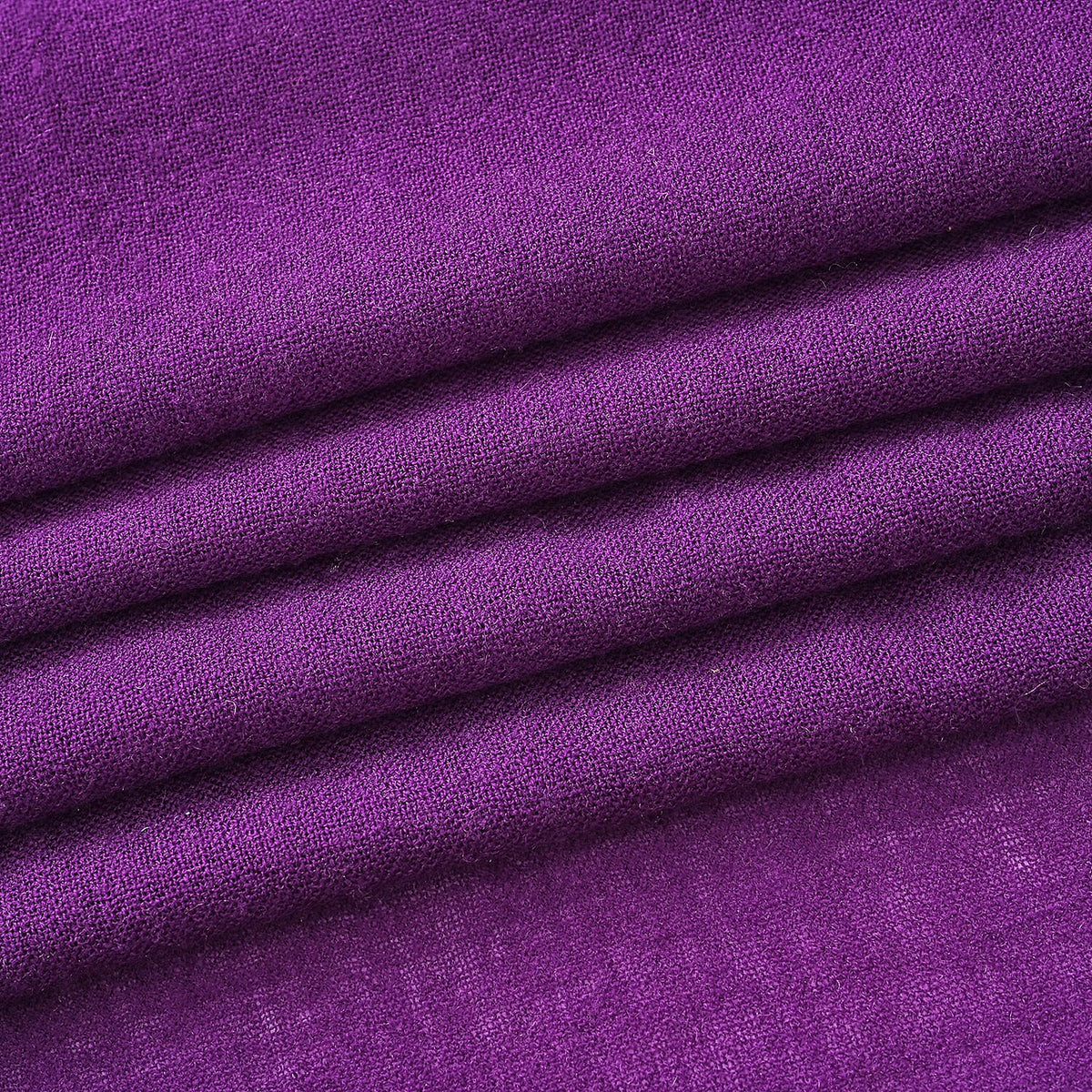 La Marey Merino Wool Scarf (170 x 65 cm) - Purple 8241166 8