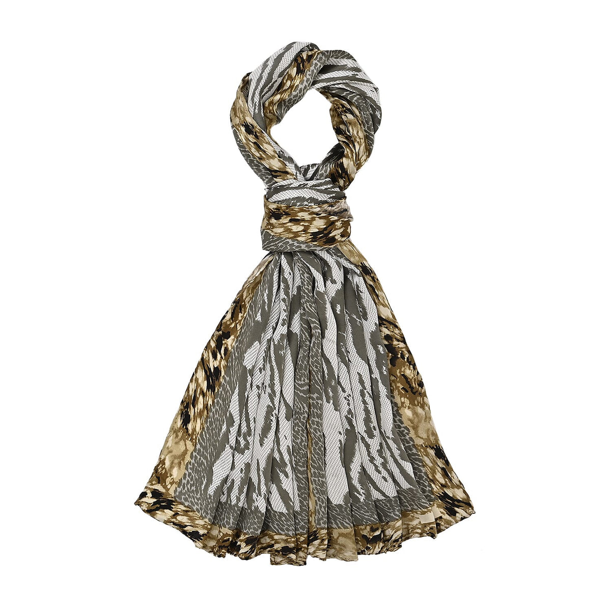 La Marey Pure Mulberry Silk Printed Scarf 7834248 0
