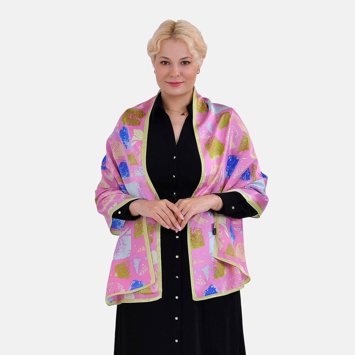 La Marey Mulberry Silk Printed Scarf 7834236 4