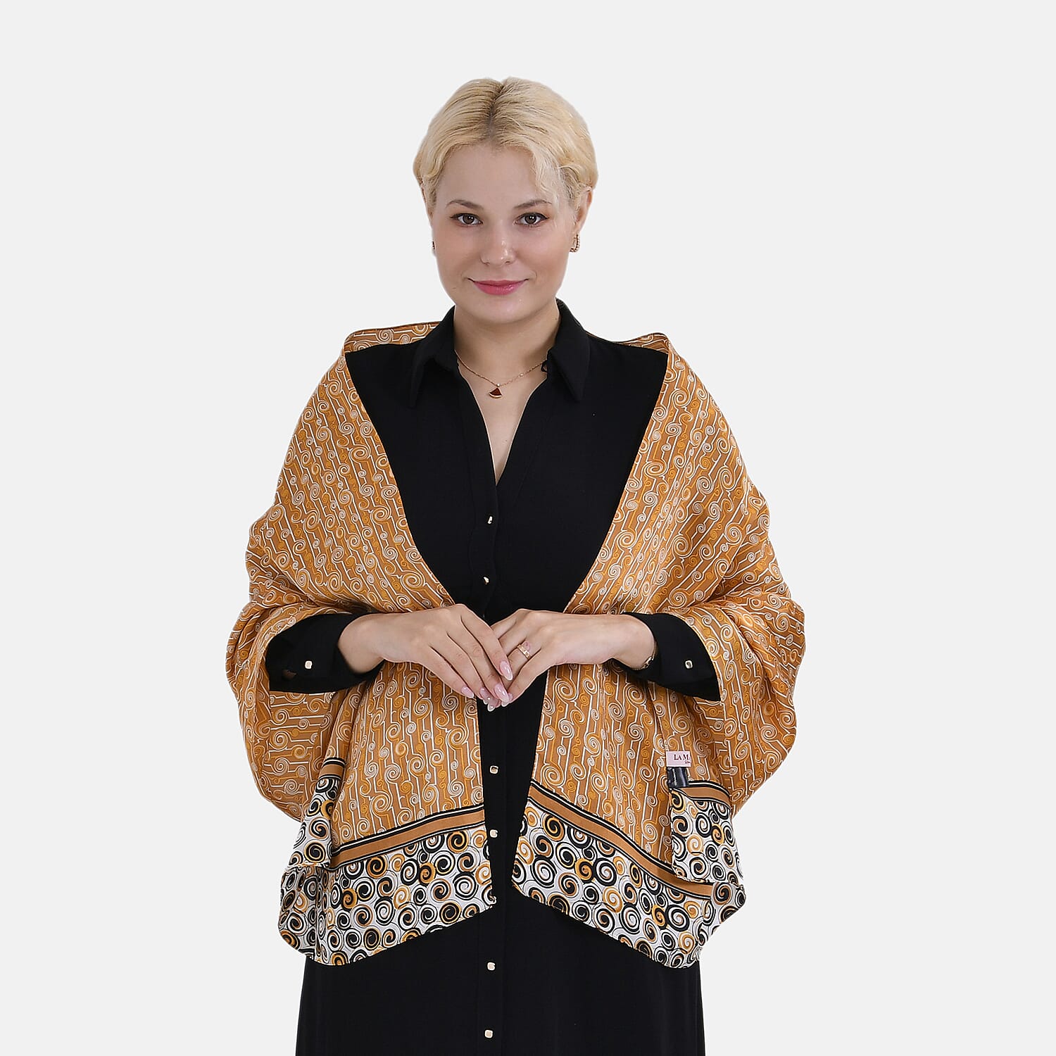 La Marey Mulberry Silk Printed Scarf 7834235 3