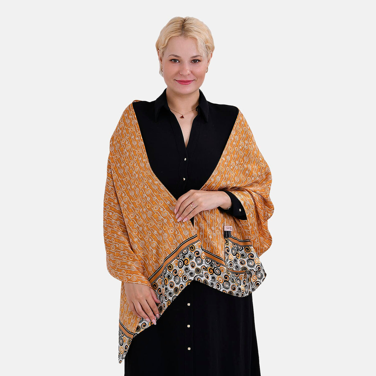 La Marey Mulberry Silk Printed Scarf 7834235 5