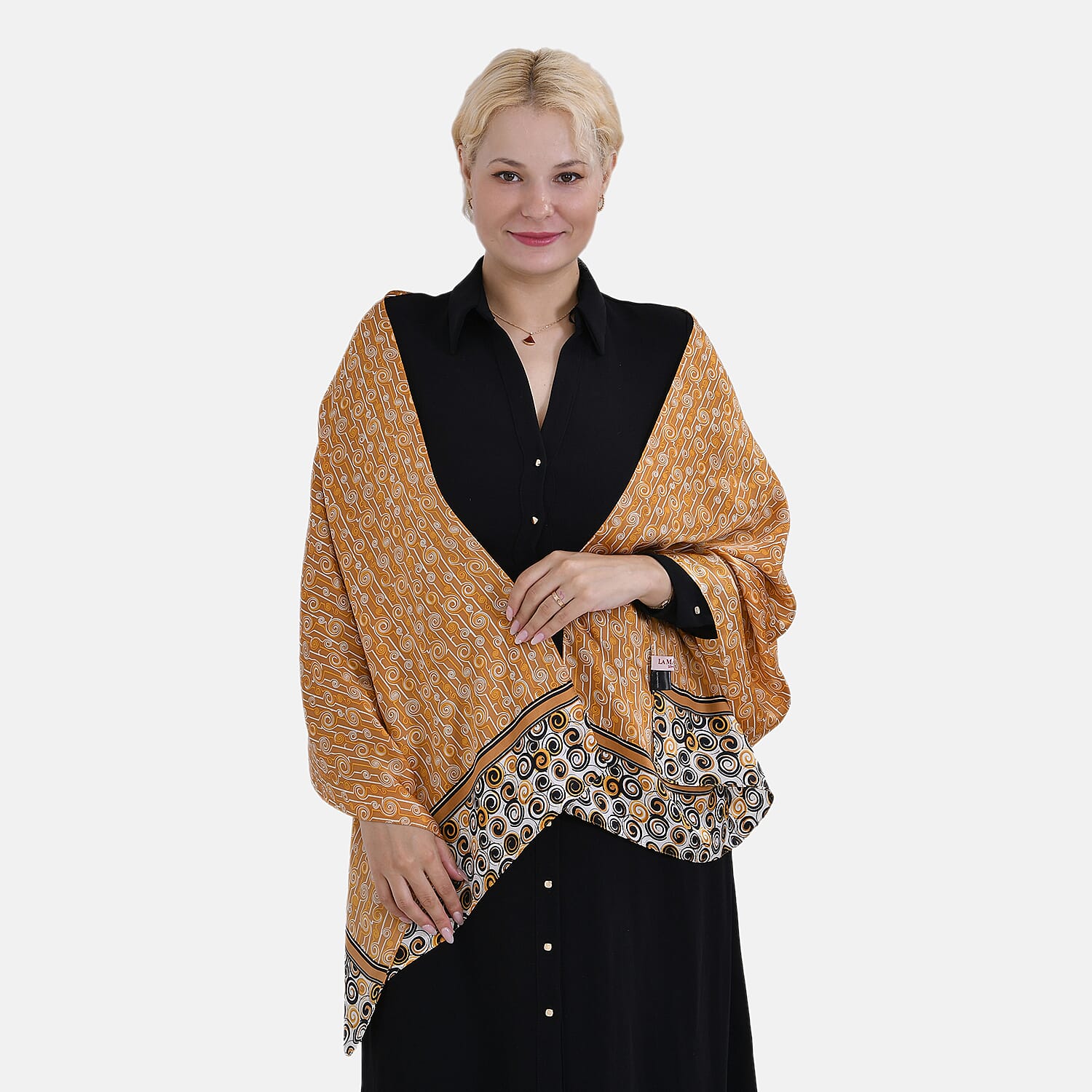 La Marey Mulberry Silk Printed Scarf 7834235 5
