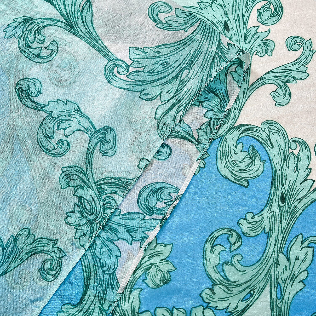 La Marey Pure Mulberry Silk Tie and Dye Scarf 7756625 6