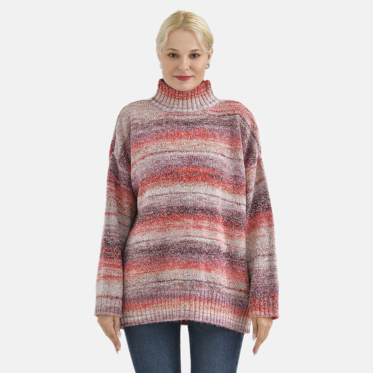La Marey Multi-Coloured Striped Jumper 7811795 9
