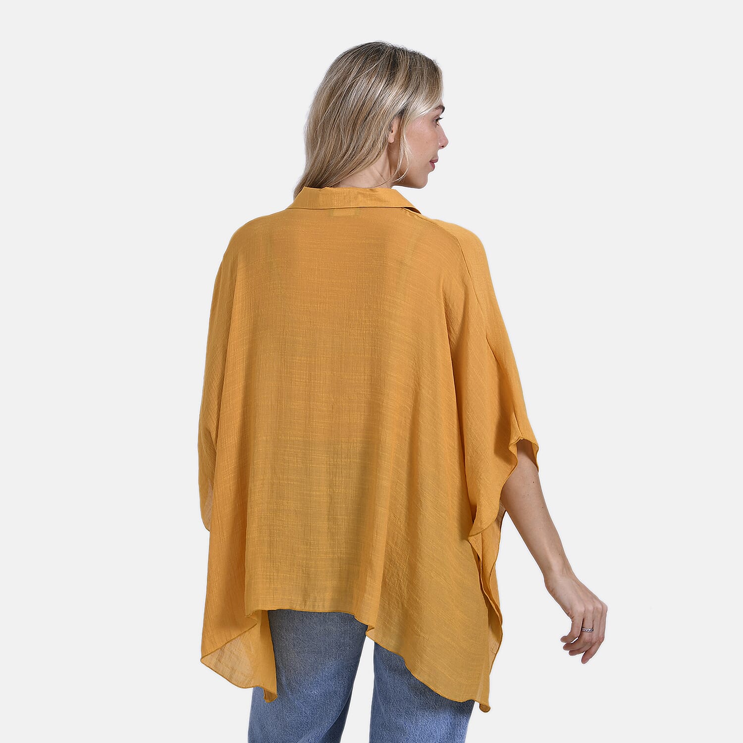 La Marey Oversized Longline Shirt with Short Sleeves 8032063 2