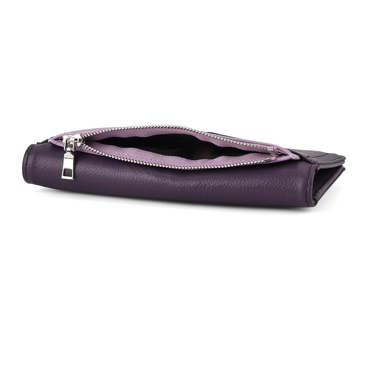 La Marey - Set of 2 RFID Blocking Wallet &amp; Card Holder - Dark &amp; Light Purple 8377063 6