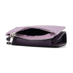 La Marey - Set of 2 RFID Blocking Wallet & Card Holder - Dark & Light Purple