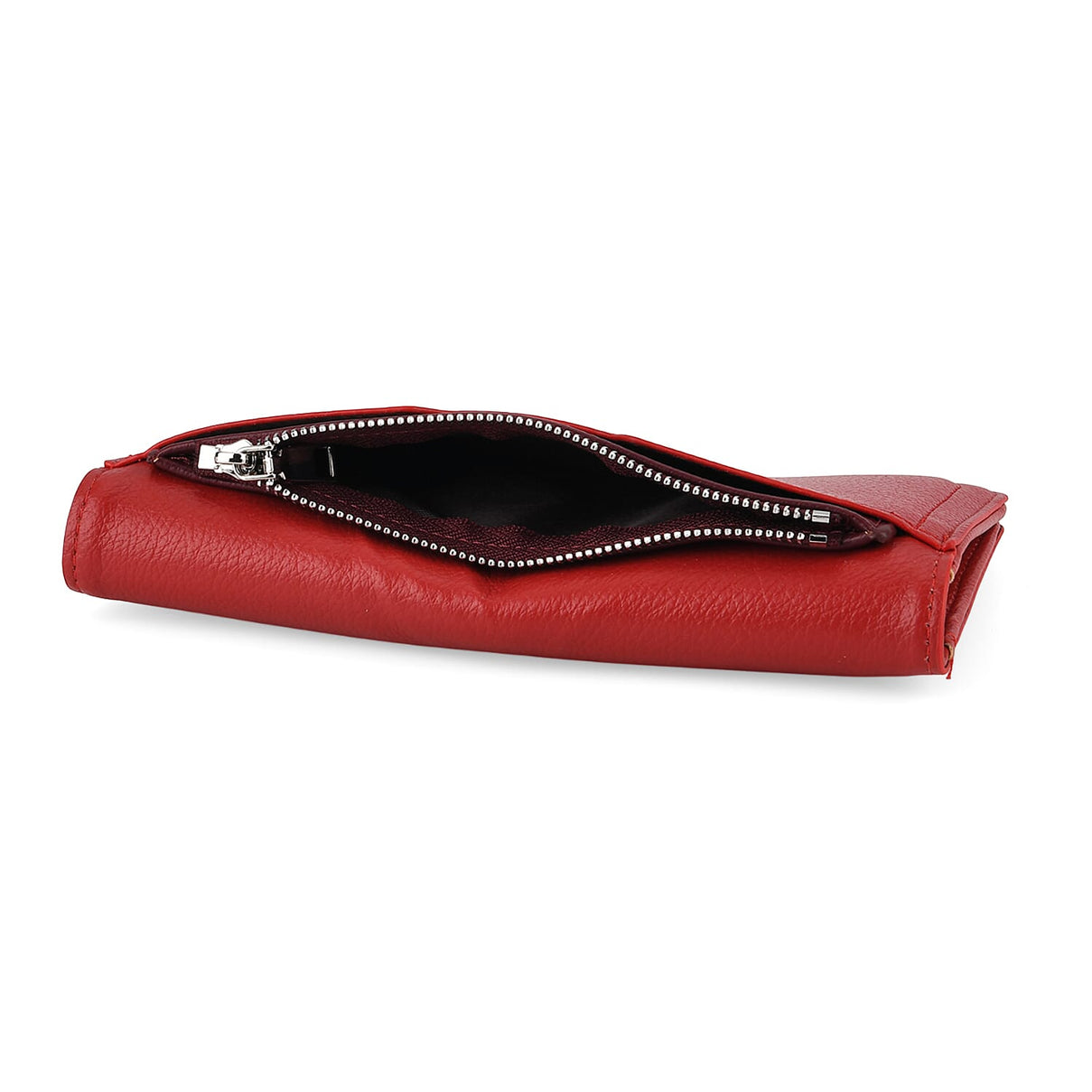 La Marey - Set of 2 RFID Blocking Wallet &amp; Card Holder - Red &amp; Burgundy 8377009 6