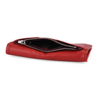 La Marey - Set of 2 RFID Blocking Wallet & Card Holder - Red & Burgundy