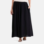 La Marey Smocked Stretch Culotte (One Size, 10-22) - Black